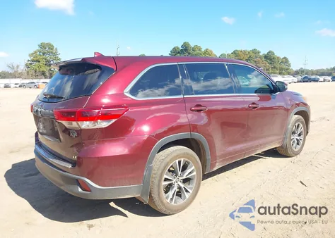2017 Toyota Highlander Le Plus from USA, damaged, VIN 5TDZZRFH9HS199220